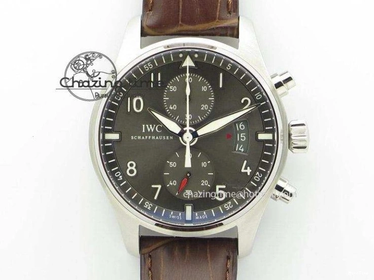 MIROTIME 0307 Affordable Ingeniuer St.Laurens SS Brown Dial MK 1:1 Best Edition On Black Leather Strap A 7365